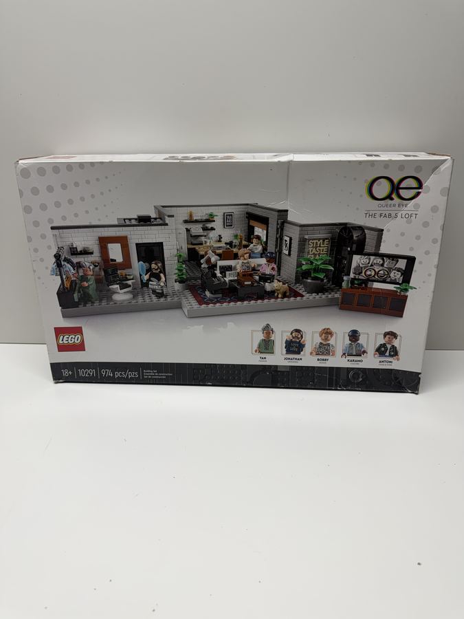 LEGO Queer Eye: The Fab 5 Loft #10291 — New Sealed