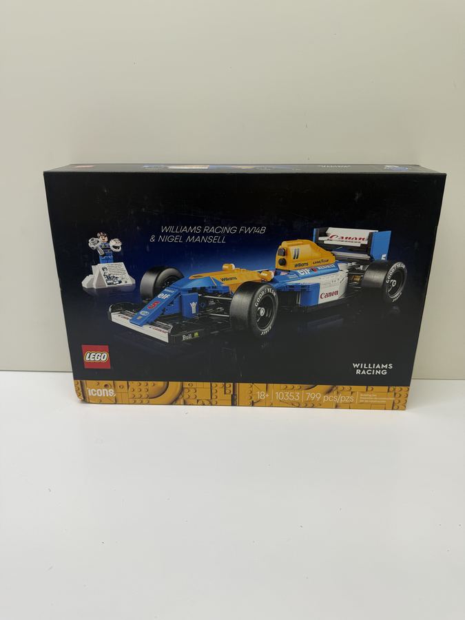 LEGO Williams Racing FW14B & Nigel Mansell #10353 — New Sealed