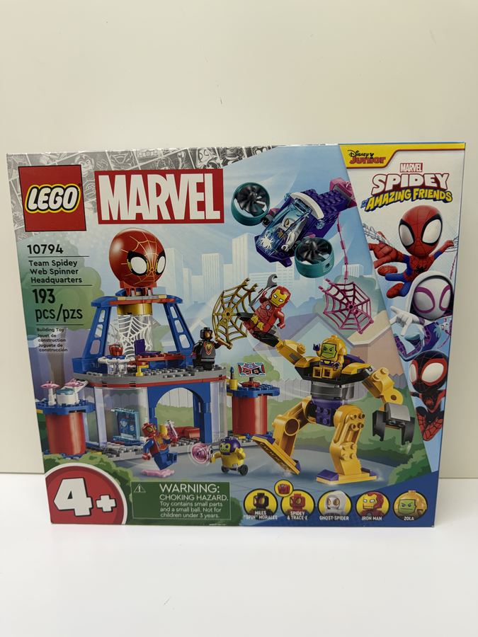 LEGO Team Spidey Web Spinner Headquarters #10794 — New Sealed