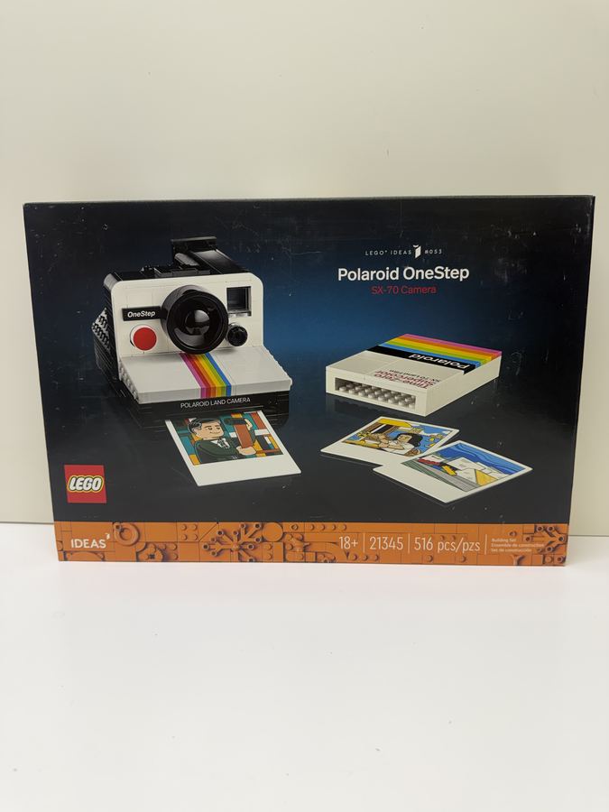LEGO Polaroid OneStep SX-70 Camera #21345 — New Sealed