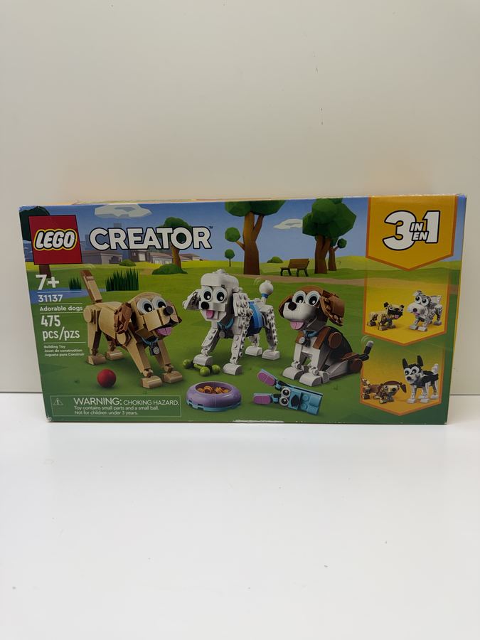 LEGO Adorable Dogs #31137 — New Sealed
