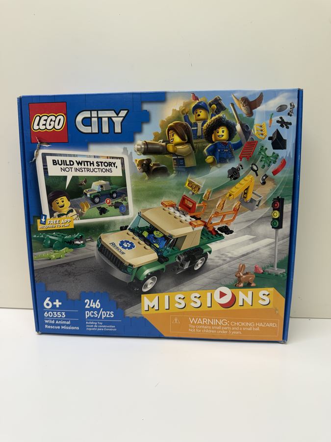 LEGO Wild Animal Rescue Missions #60353 — New Sealed