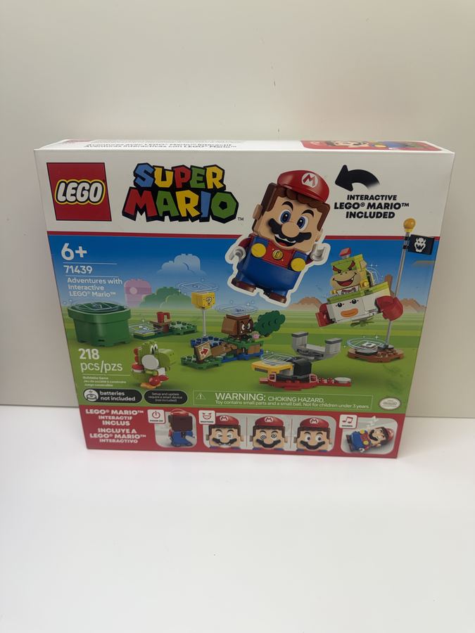 LEGO Adventures with Interactive LEGO Mario #71439 — New Sealed