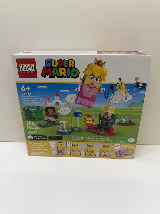 LEGO Adventures with Interactive LEGO Peach #71441 — New Sealed