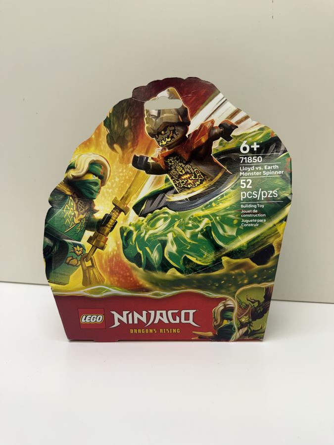 LEGO Lloyd vs. Earth Monster Spinner #71850 — New Sealed