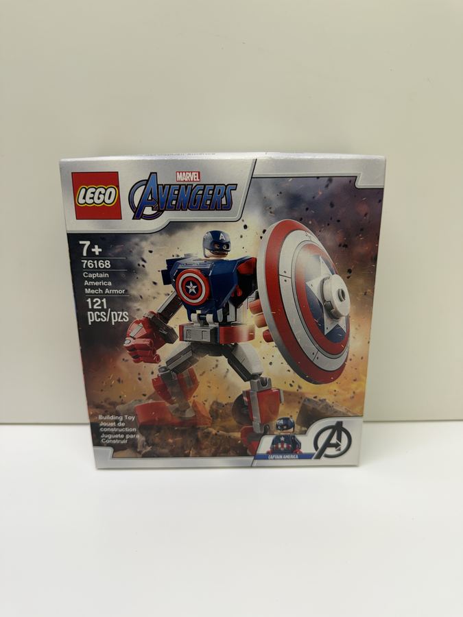 LEGO Captain America Mech Armor #76168 — New Sealed