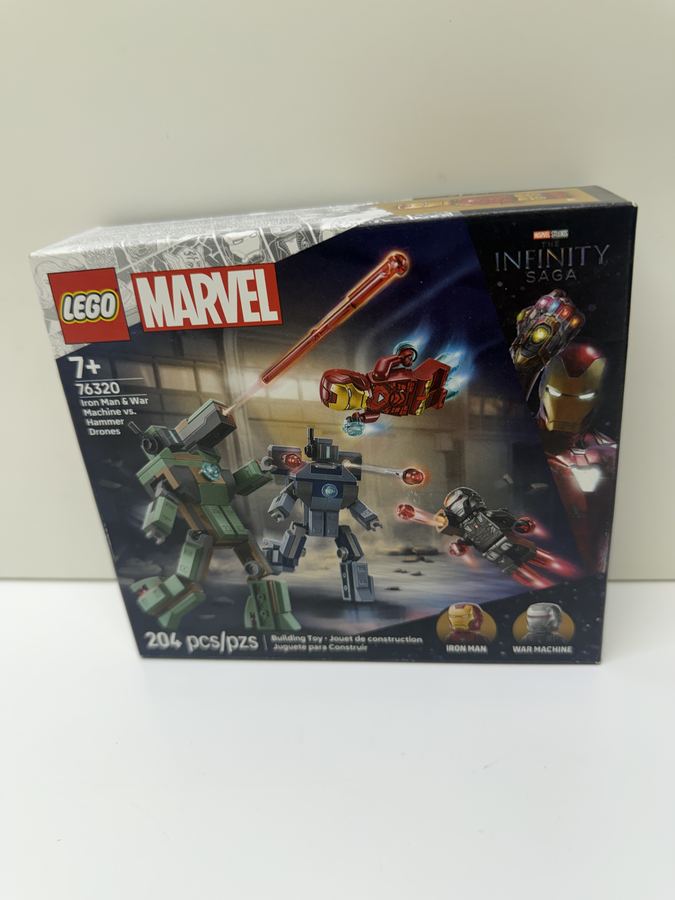 LEGO Iron Man & War Machine vs. Hammer Drones #76320 — New Sealed