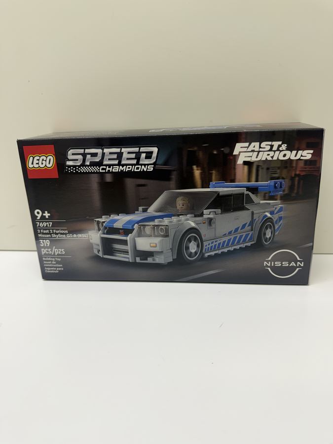 LEGO 2 Fast 2 Furious Nissan Skyline GT-R (R34) #76917 — New Sealed