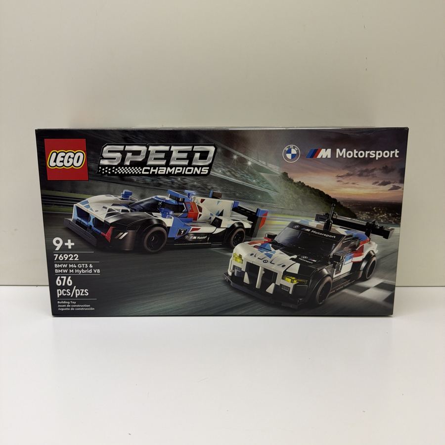 LEGO BMW M4 GT3 & BMW M Hybrid V8 #76922 — New Sealed