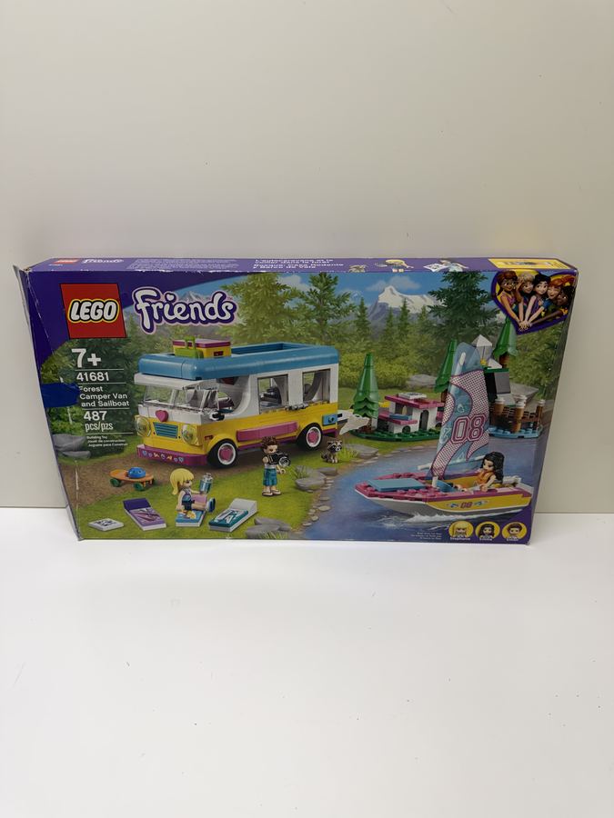 LEGO Forest Camper Van and Sailboat #41681 — Used - Complete