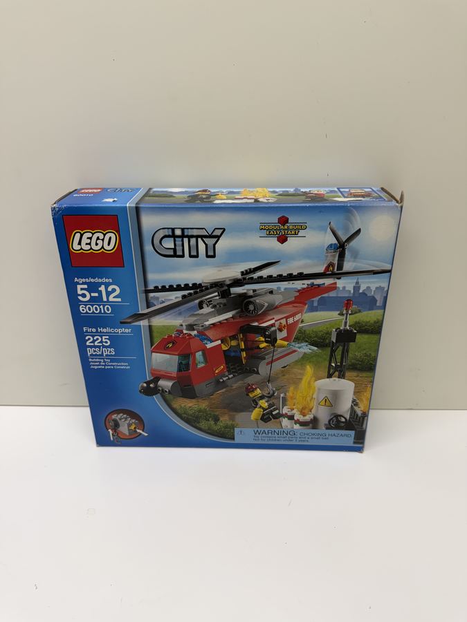 LEGO Fire Helicopter #60010 — Used - Complete